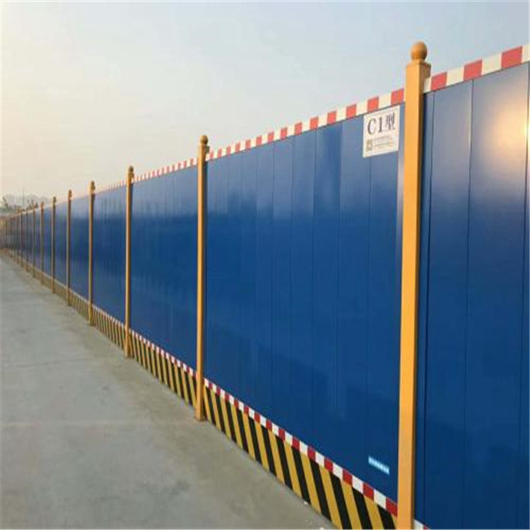 北京大兴区建筑工地施工围挡板-地铁围挡-彩钢围挡板-北京中特思维